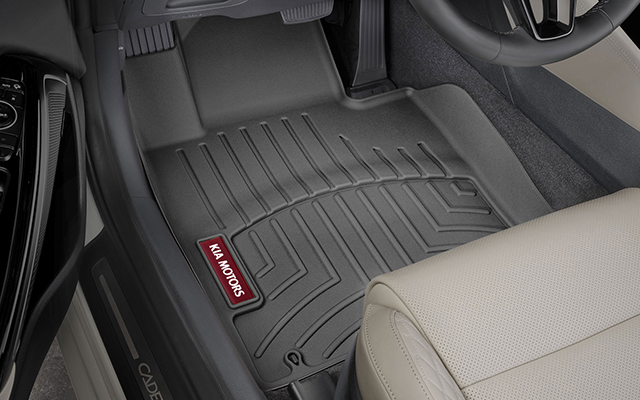 Kia WeatherTech Floor Liners - Front - 2017-2019 Cadenza F6H17AP000
