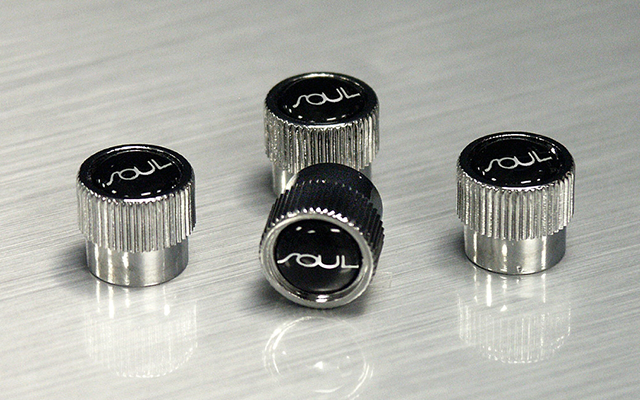 Kia Soul Black Valve Stem Caps 99996172K02