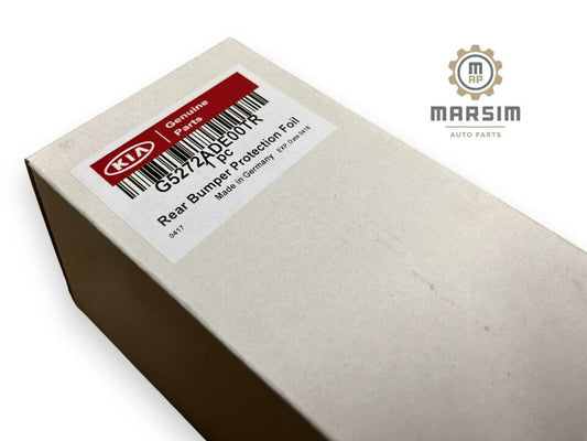 Kia Rear Bumper Protection Film - 2017-2022 Niro & Niro EV G5272ADE00TR