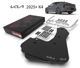 Rally Armor Mud Flaps Kit for 2025-2026 K4 GGH46AP000