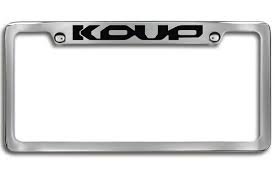 Kia Koup License Plate Frame 99996171M01