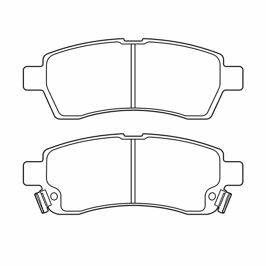 Kia Signature Line Front Brake Pads for 2018-2023 Rio & Rio5 58101-H9A60 SL